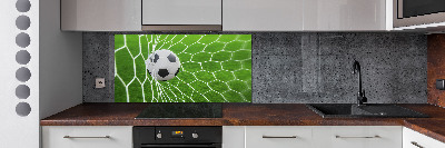 Cooker splashback Ball in the goal