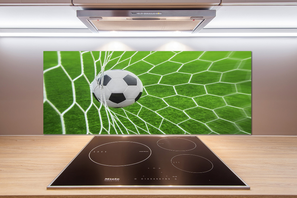 Cooker splashback Ball in the goal