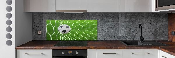 Cooker splashback Ball in the goal