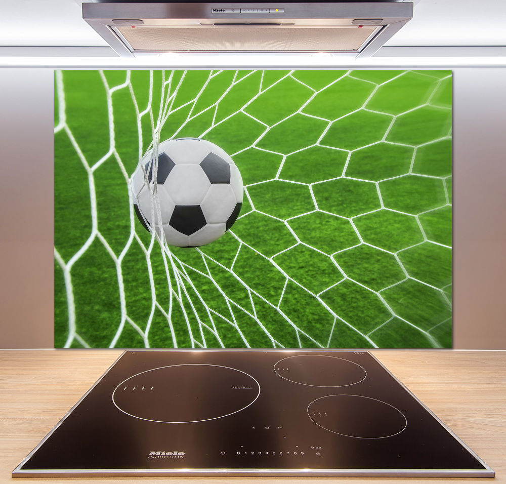 Cooker splashback Ball in the goal