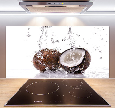 Kitchen splashback Coconut and water