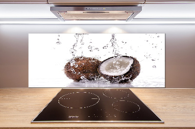 Kitchen splashback Coconut and water