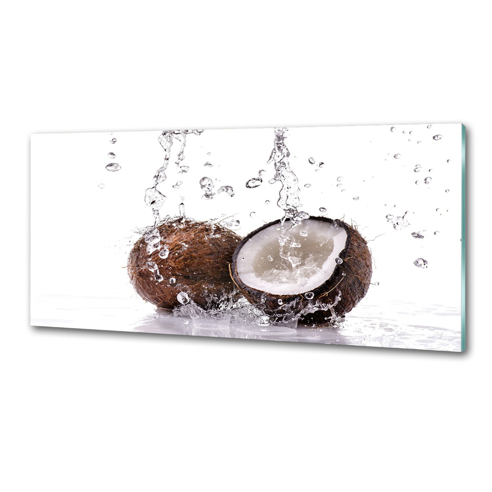 Kitchen splashback Coconut and water