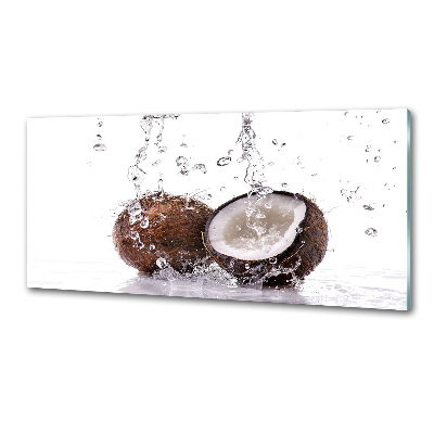 Kitchen splashback Coconut and water