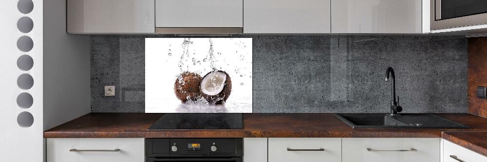 Kitchen splashback Coconut and water