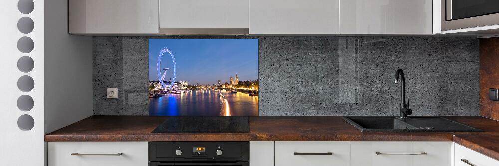 Cooker splashback London Eye London