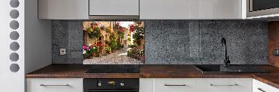 Cooker splashback Charming street