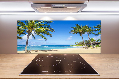 Cooker splashback Tropical beach