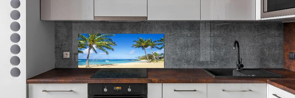 Cooker splashback Tropical beach