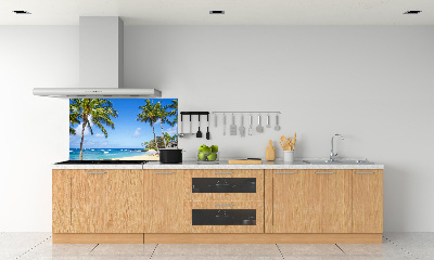 Cooker splashback Tropical beach