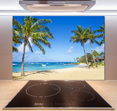 Cooker splashback Tropical beach