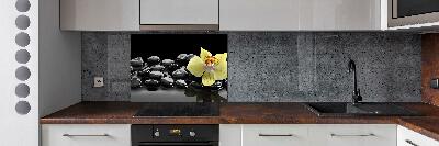 Cooker splashback Orchid