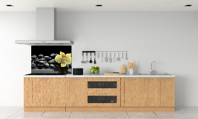 Cooker splashback Orchid