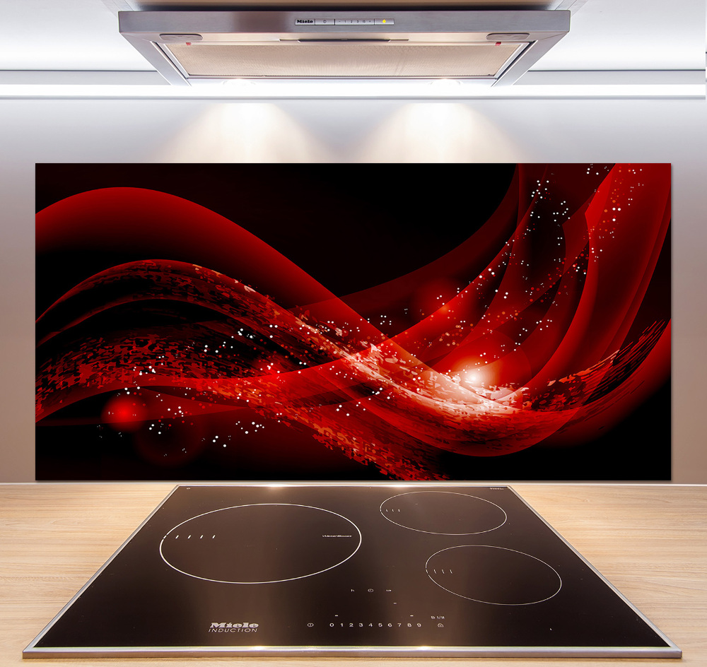 Cooker splashback Abstract background