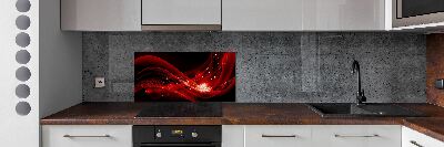 Cooker splashback Abstract background