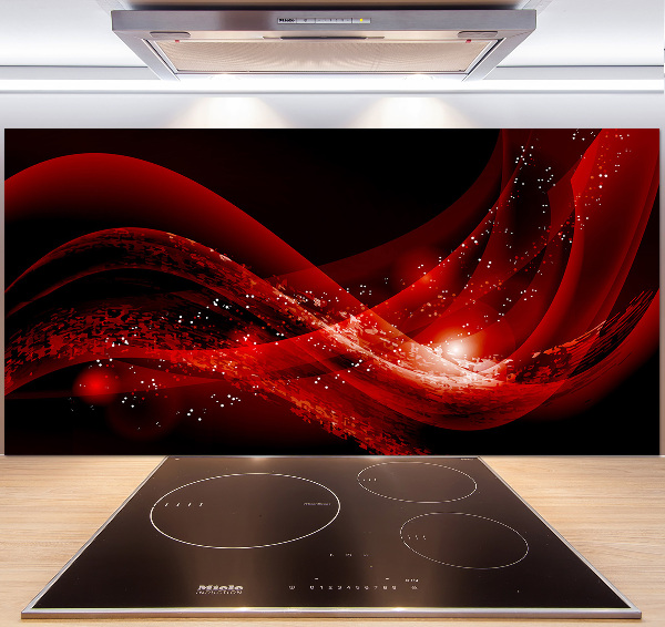 Cooker splashback Abstract background