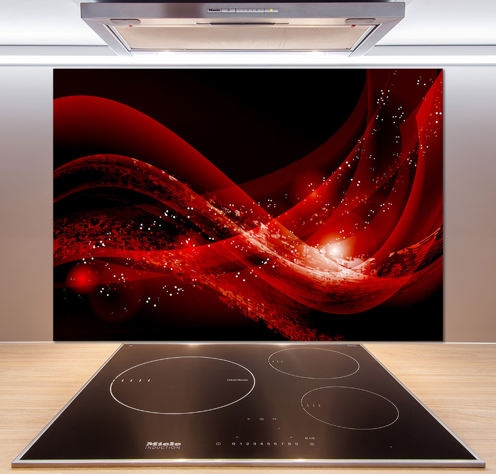 Cooker splashback Abstract background