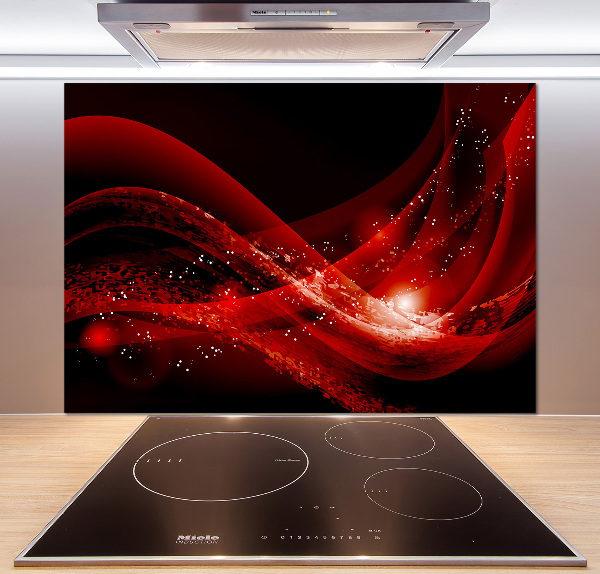 Cooker splashback Abstract background