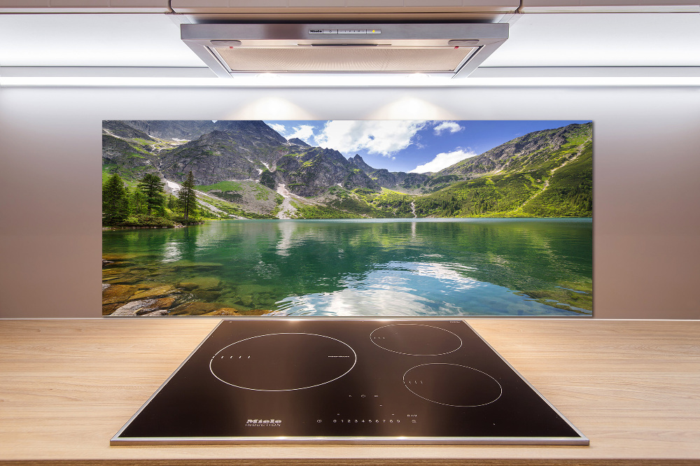 Cooker splashback Morskie Oko Tatry