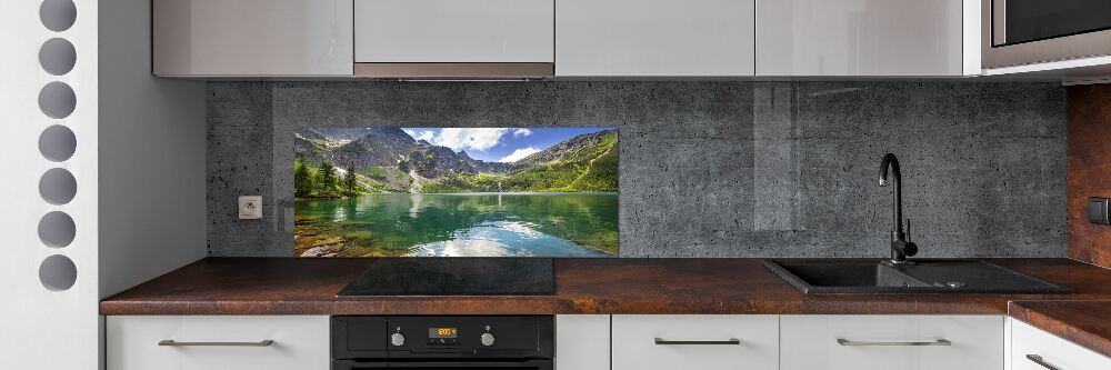 Cooker splashback Morskie Oko Tatry