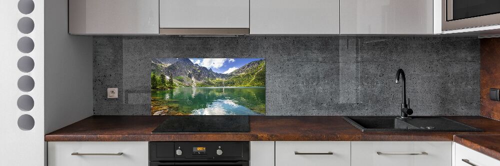 Cooker splashback Morskie Oko Tatry