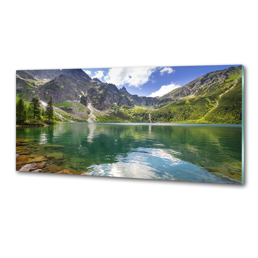 Cooker splashback Morskie Oko Tatry