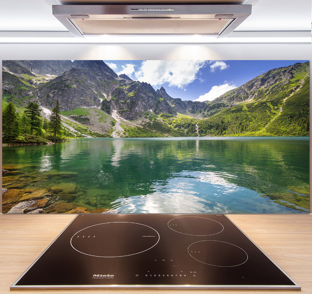 Cooker splashback Morskie Oko Tatry