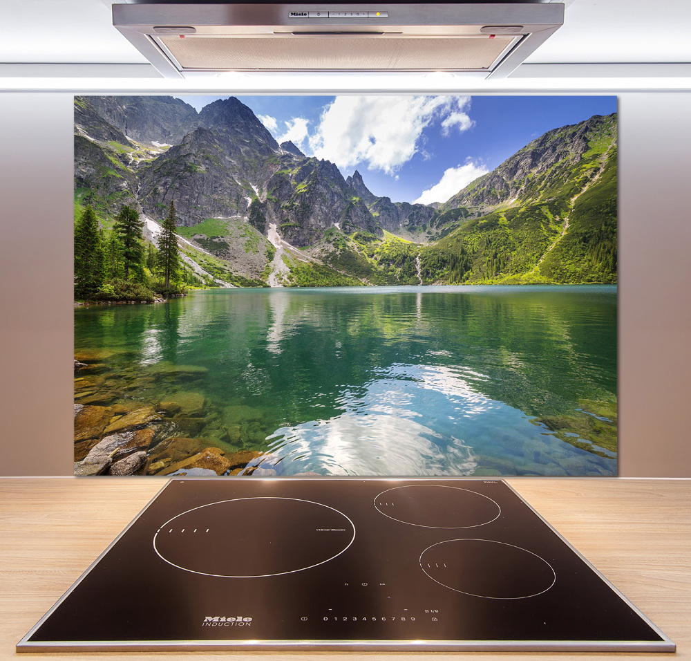 Cooker splashback Morskie Oko Tatry