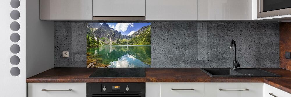 Cooker splashback Morskie Oko Tatry