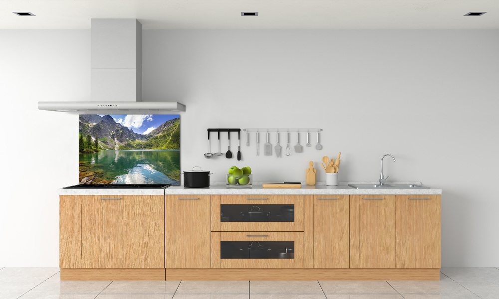 Cooker splashback Morskie Oko Tatry