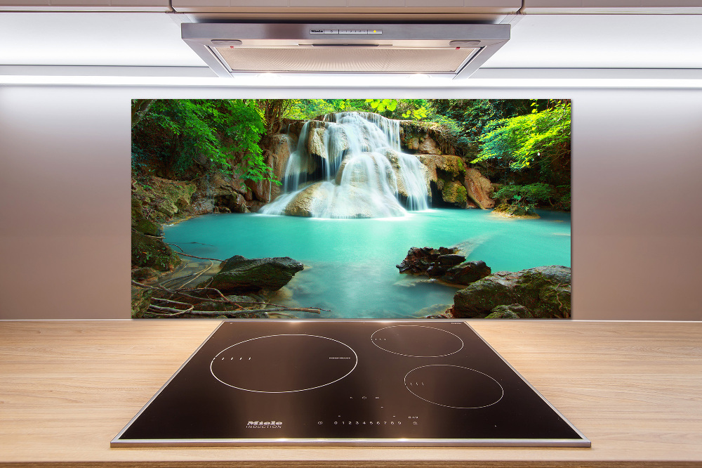 Cooker splashback Cascade