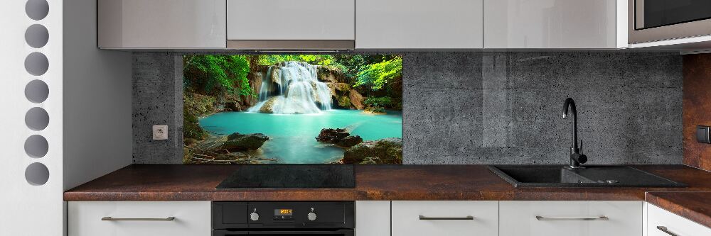 Cooker splashback Cascade