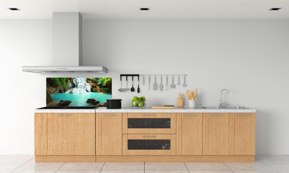 Cooker splashback Cascade