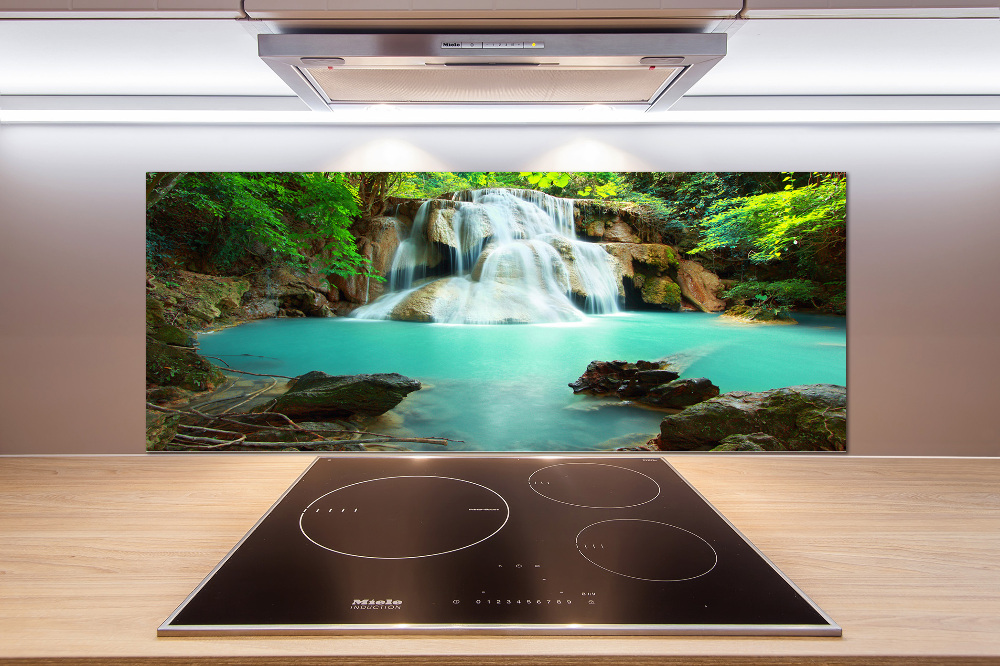 Cooker splashback Cascade