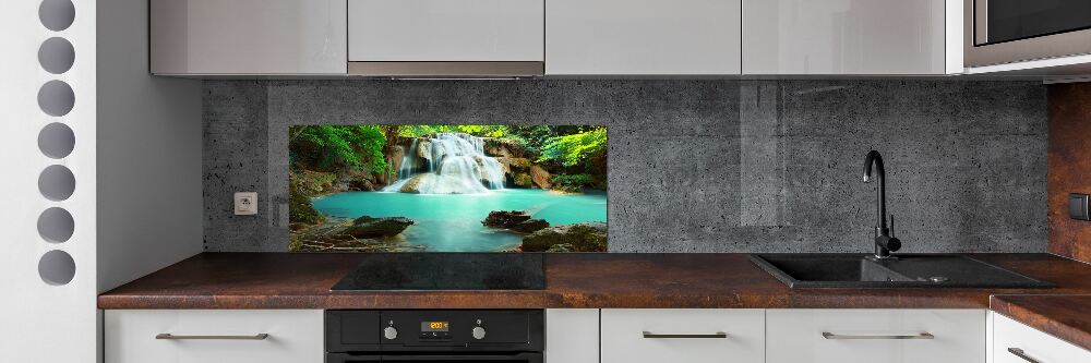 Cooker splashback Cascade