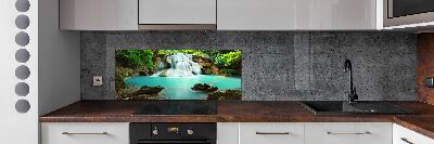 Cooker splashback Cascade