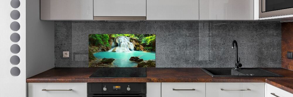 Cooker splashback Cascade