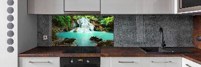 Cooker splashback Cascade