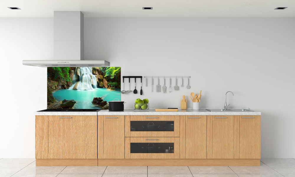 Cooker splashback Cascade