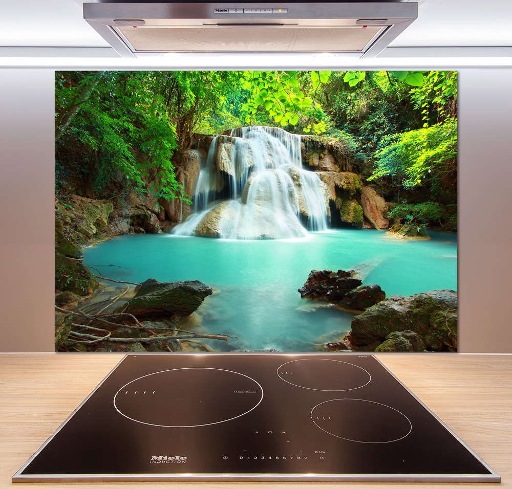 Cooker splashback Cascade