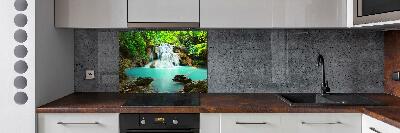 Cooker splashback Cascade