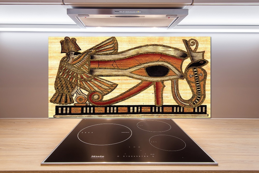 Cooker splashback Egyptian eye