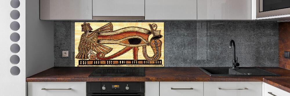 Cooker splashback Egyptian eye