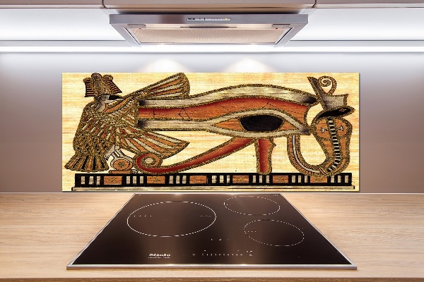 Cooker splashback Egyptian eye