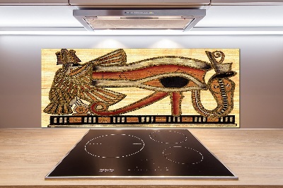 Cooker splashback Egyptian eye