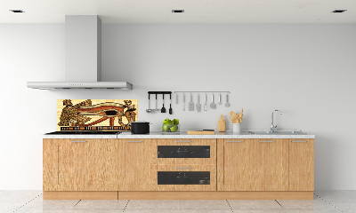 Cooker splashback Egyptian eye