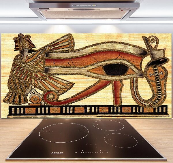 Cooker splashback Egyptian eye