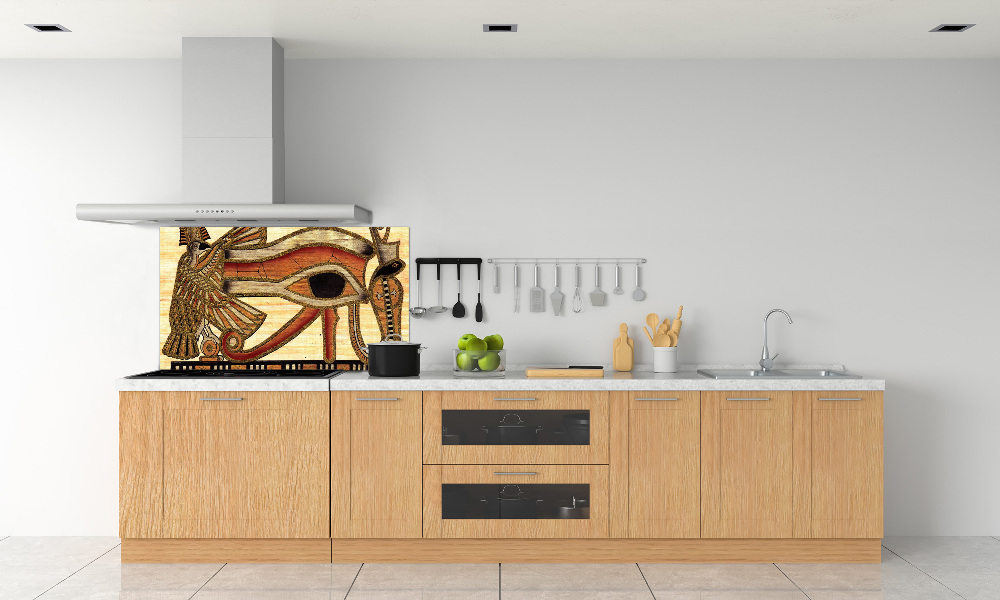 Cooker splashback Egyptian eye