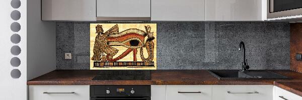 Cooker splashback Egyptian eye