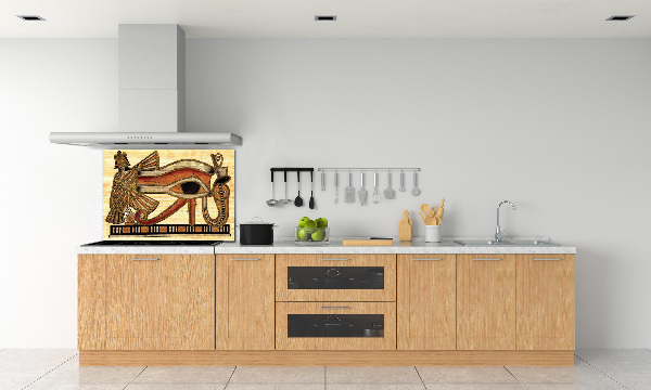 Cooker splashback Egyptian eye